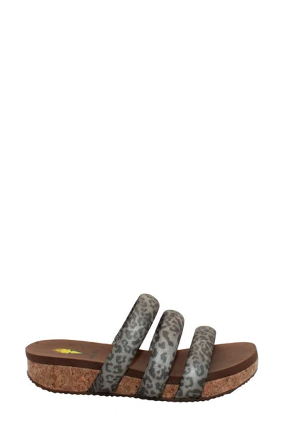 Shop Volatile Gillette Slide Sandal In Pewter