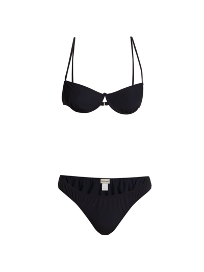 Shop Palmiza Women's Two-piece Paolina Bikini Set In Black