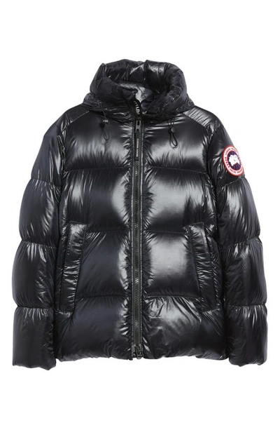 Shop Canada Goose Crofton Water Resistant Packable Quilted 750 Fill Power Down Jacket In Black