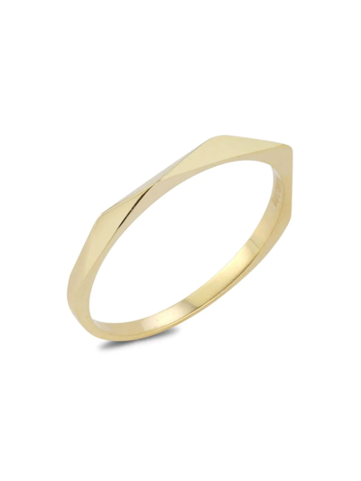Shop Saks Fifth Avenue Women's 14k Yellow Gold Band Ring