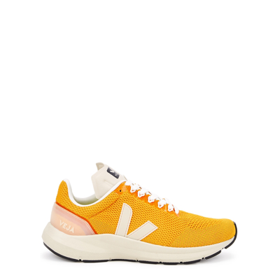 Shop Veja Marlin Mesh Sneakers In Orange