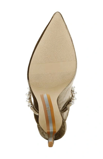 Sam Edelman Hyland Pointed Toe Mule In Mushroom