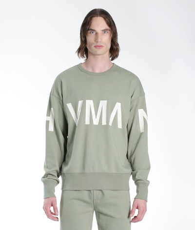 Shop Hvman Chosen To Prevail Crew Sweatshirt In Aspen