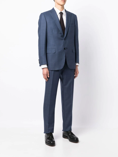 Shop Brioni Single-breasted Suit In 蓝色