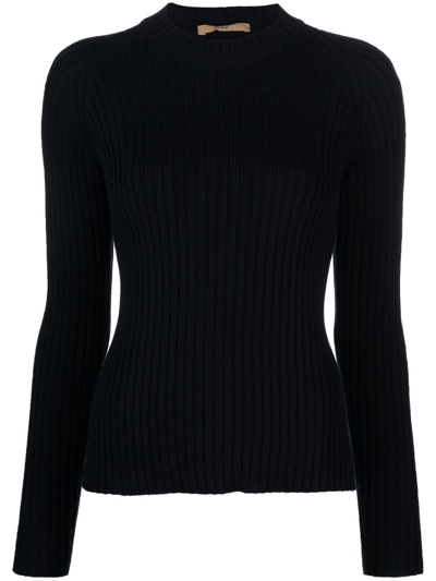 RIBBED-KNIT MERINO JUMPER