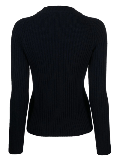 RIBBED-KNIT MERINO JUMPER