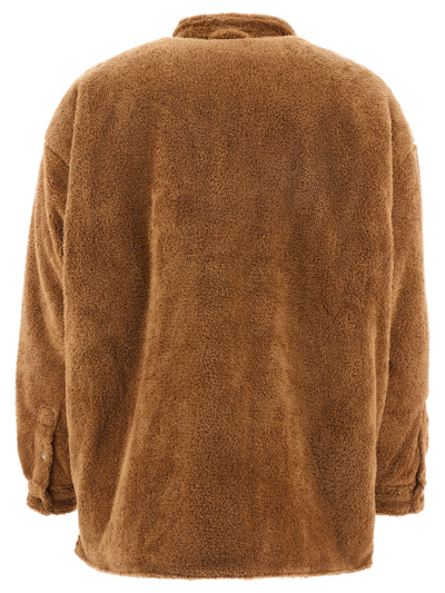 Shop Acne Studios Men's Brown Other Materials Outerwear Jacket