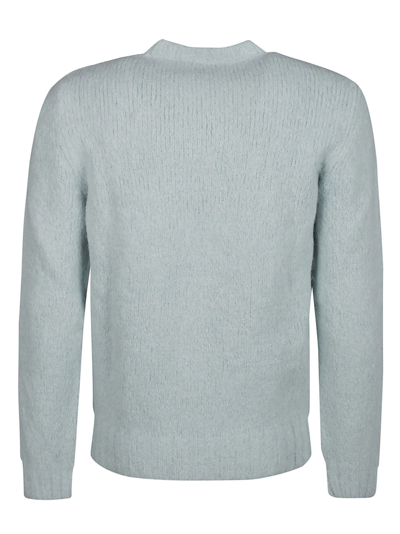 Shop Apc A.p.c. Men's Green Other Materials Sweater