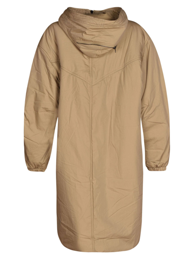 Shop Isabel Marant Women's Beige Other Materials Coat