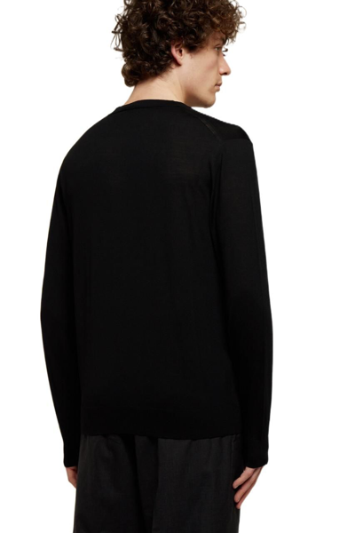 Shop Prada Men's Black Wool Sweater