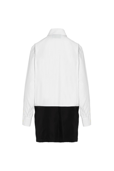 Shop Prada Women's White Cotton Dress