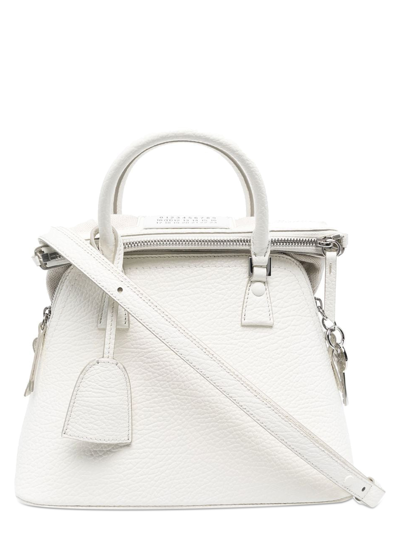 Shop Maison Margiela Women's Shoulder Bags -  - In White Leather