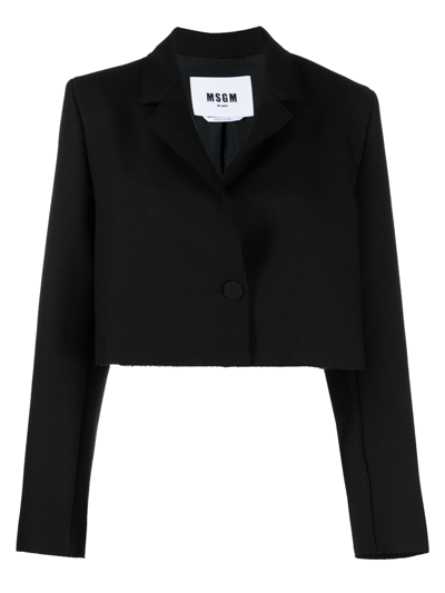 Shop Msgm Women's Jackets -  - In Black