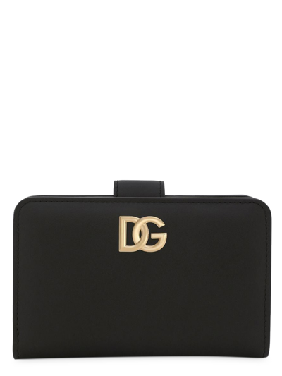 Shop Dolce & Gabbana Women's Wallets -  - In Black Leather