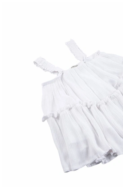 Shop Habitual Girl Kids' Baby Doll Top In White