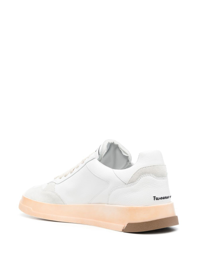 Shop Ghoud Panelled Low-top Sneakers In Weiss