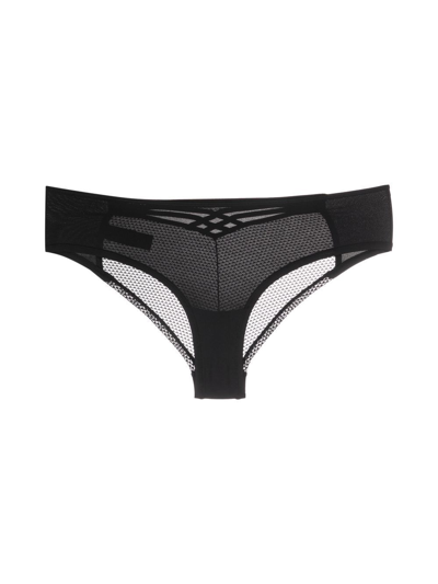 Marlies Dekkers Dame De Paris Brazillian Briefs In Black