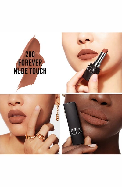 Shop Dior Rouge  Forever Transfer-proof Lipstick In 200 Forever Nude Touch