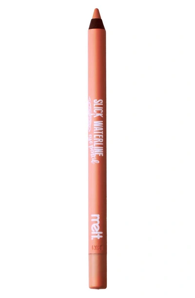 Shop Melt Cosmetics Slick Waterline Eye Pencil In Caramel
