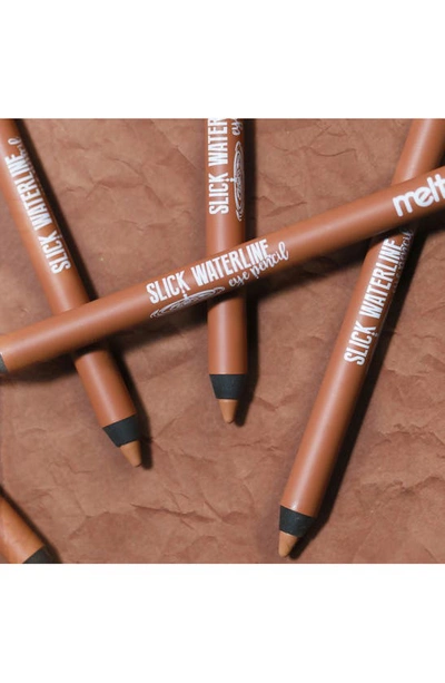 Shop Melt Cosmetics Slick Waterline Eye Pencil In Caramel