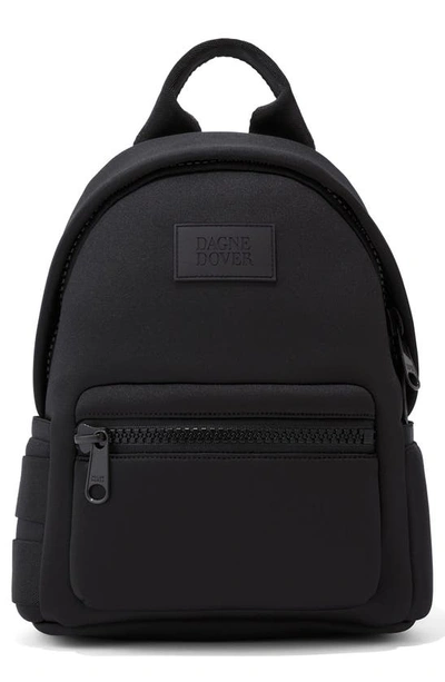 Shop Dagne Dover Dakota Small Neoprene Backpack In Onyx