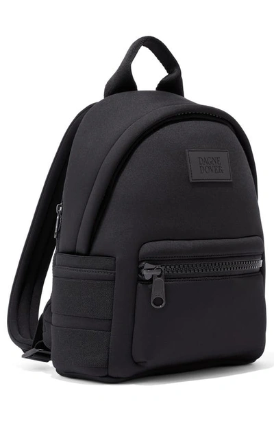 Shop Dagne Dover Dakota Small Neoprene Backpack In Onyx