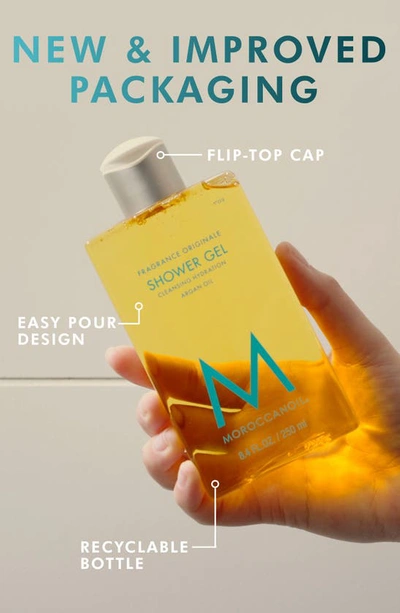 Moroccanoil Shower Gel Cleanser Fragrance Originale 8.4 oz/ 250 ml In Fragrance Originale