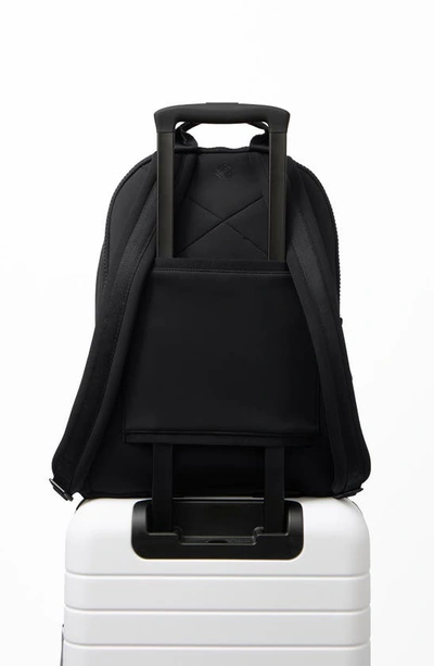 Shop Dagne Dover Dakota Large Neoprene Backpack In Onyx