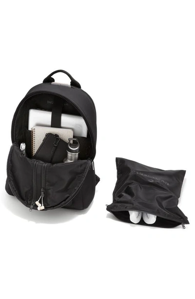 Shop Dagne Dover Dakota Large Neoprene Backpack In Onyx