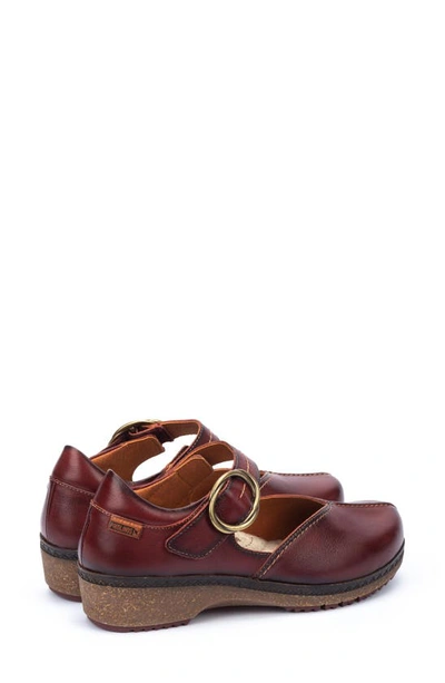 Pikolinos Granada Water Resistant Mary Jane In Arcilla