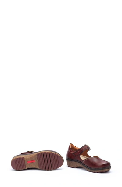 Pikolinos Granada Water Resistant Mary Jane In Arcilla