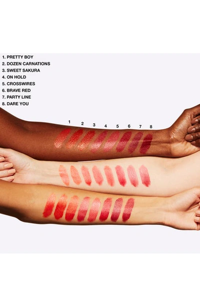 Mac Cosmetics Cremesheen Lipstick In Brave Red (c)