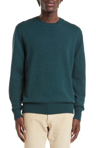 Shop Agnona Cashmere Sweater In Forest