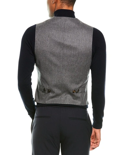 Shop Brunello Cucinelli Wool, Silk, & Cashmere-blend Vest In Multi