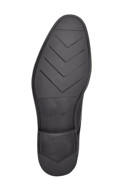 Calvin Klein Jack Plain Toe Derby In Black