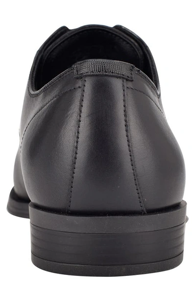 Calvin Klein Jack Plain Toe Derby In Black