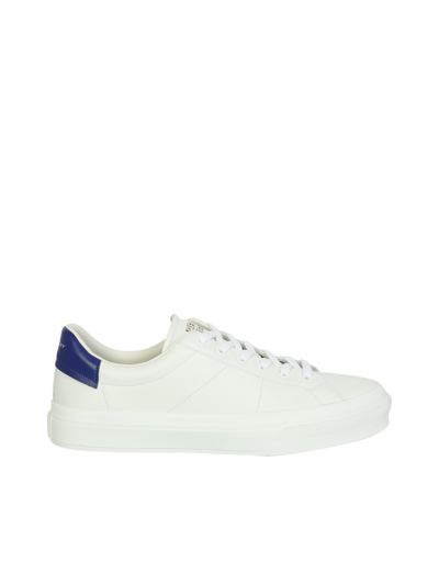 Shop Givenchy City Court Sneakers By Are A Model That Characterizes The New Collection As They Are Inspired By The In White Blue