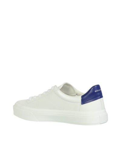 Shop Givenchy City Court Sneakers By Are A Model That Characterizes The New Collection As They Are Inspired By The In White Blue