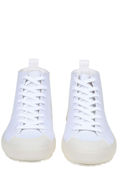 Shop Veja Nova High-top Sneakers In White/pierre