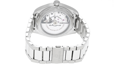 Pre-owned Omega Seamaster Aqua Terra Blu Dial Ss 41mm Men's Watch 220.10.41.21.03.002