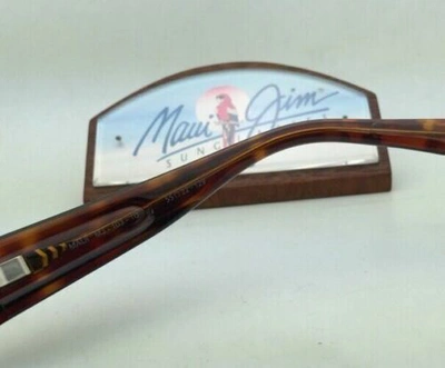 Pre-owned Maui Jim Polarized  Sunglasses Stingray Mj 103-10 Tortoise Frames & Bronze Lenses In Brown