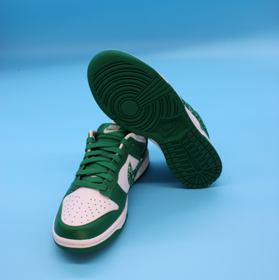 Pre-owned Nike Size 6.5w- Dunk Low Essential Paisley Pack Green White Low Top Sneakers 2022