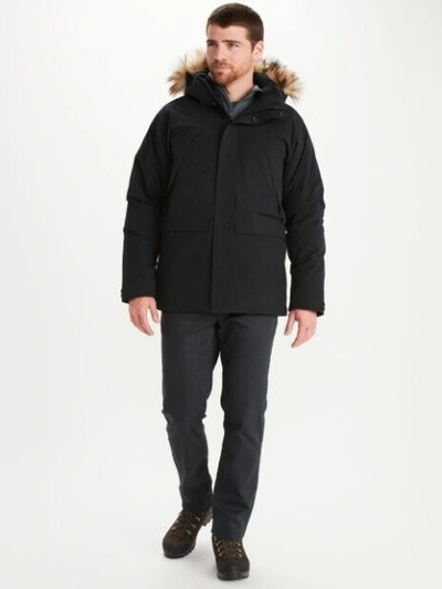 Pre-owned Marmot Mens Yukon Ii Parka Waterproof Down Jacket 11290 Black Sizes M-xl