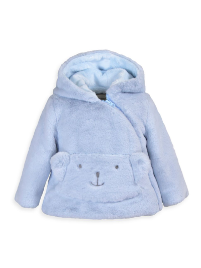 Shop Widgeon Baby Girl's & Little Girl's Bear Pocket Jacket In Baby Blue