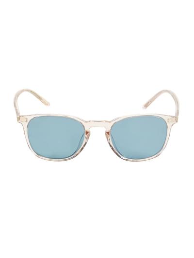 Shop Oliver Peoples Men's Finley 1993 50mm Aviator Sunglasses In Pink