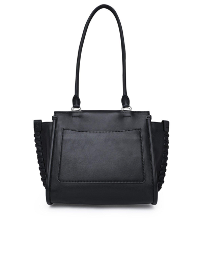 Shop Etro Crown Me Braided Detailed Tote Bag In Nero
