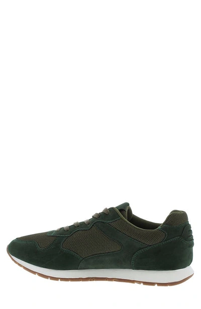 Shop English Laundry Fisher Suede Panel Sneaker In Olive