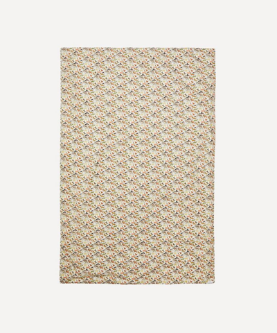 Coco & Wolf Quey 2 Reversible Cot Bed Blanket In Cream
