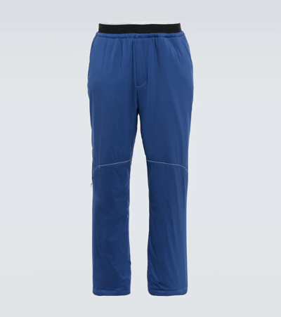 Shop And Wander Alpha Air Nylon Track Pants In Blue