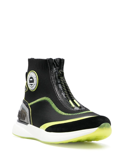 Karl Lagerfeld Rue St-guillaume Logo Ankle Boots In Schwarz